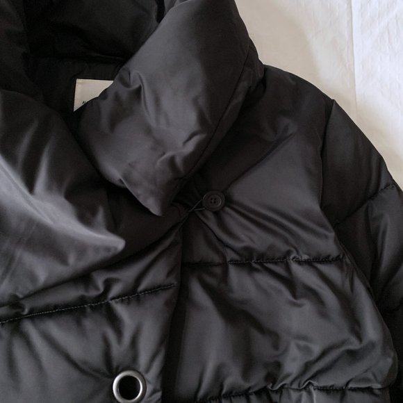 Avec Les Filles Wrap Puffer Jacket Black - Picture 5 of 9